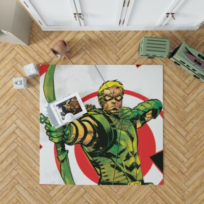 Green Arrow Movie DC Universe Bedroom Living Room Floor Carpet Rug 1