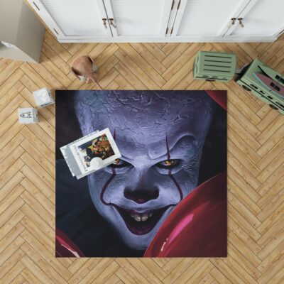 It 2017 Movie Creepy Pennywise Bedroom Living Room Floor Carpet Rug 1