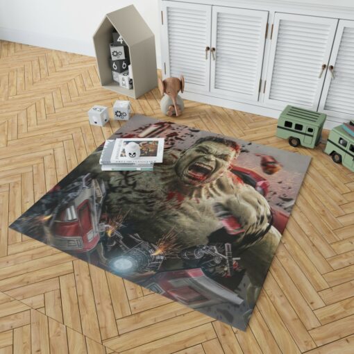 MCU Avengers Endgame Movie Hulk Bedroom Living Room Floor Carpet Rug