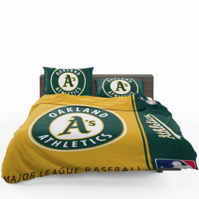 Oakland Athletics MLB Baseball American League Bedding Set 1