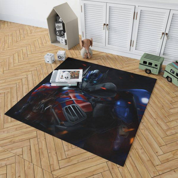 Optimus Prime Artwork Transformers Movie Bedroom Living Room Floor ...