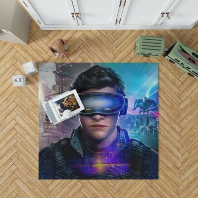 Ready Player One Movie Tye Sheridan Bedroom Living Room Floor Carpet Rug 1