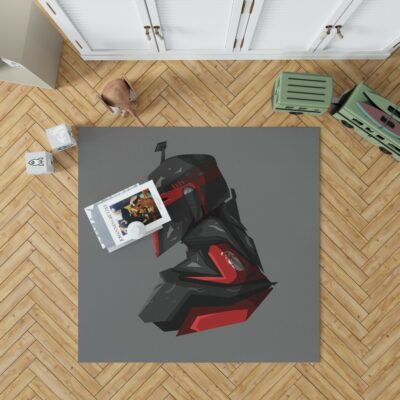 Star Wars Movie Boba Fett Jeremy Bulloch Bedroom Living Room Floor Carpet Rug 1