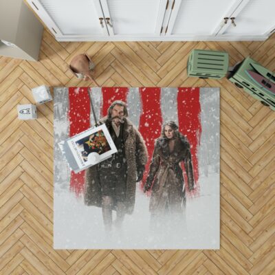 The Hateful Eight Movie Jennifer Jason Leigh Kurt Russell Bedroom Living Room Floor Carpet Rug 1