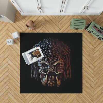 The Predator Movie Alien Sci Fi Skull Bedroom Living Room Floor Carpet Rug 1