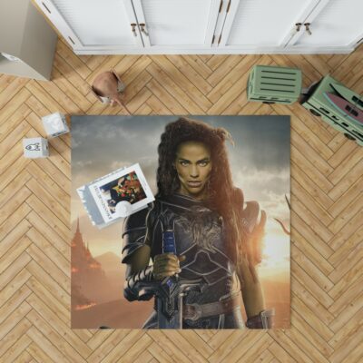 Warcraft Movie Armor Brunette Bedroom Living Room Floor Carpet Rug 1