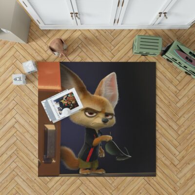 Zootopia Movie Finnick Bedroom Living Room Floor Carpet Rug 1