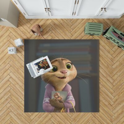 Zootopia Movie Mrs Otterton Bedroom Living Room Floor Carpet Rug 1