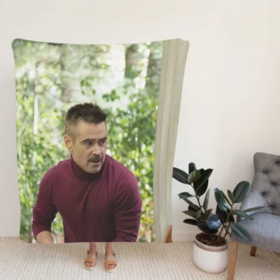 Ava Film Colin Farrell Fleece Blanket