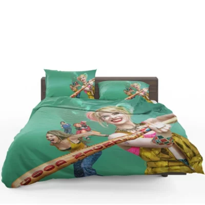 Birds of Prey DC Comics Movie Black Canary Bedding Set