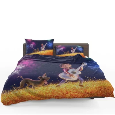 Coco Movie Miguel Rivera Dante Bedding Set