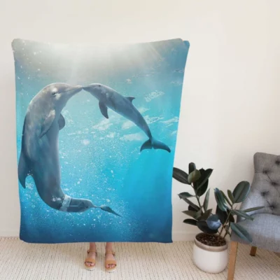 Dolphin Tale 2 Movie Fleece Blanket