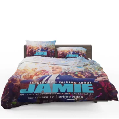 Everybodys Talking About Jamie Movie Frackles Max Harwood Bedding Set