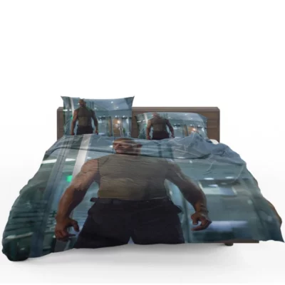 Furious 7 Movie Dwayne Johnson Bedding Set