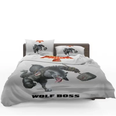 Kung Fu Panda 2 Movie Boss Wolf Bedding Set