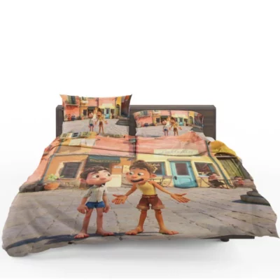 Luca Movie Luca Paguro Alberto Scorfano Bedding Set