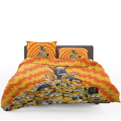 Minions The Rise of Gru Kids Cartoon Movie Bedding Set