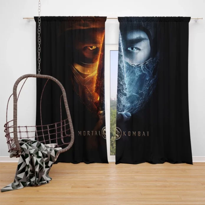 Mortal Kombat Movie Cole Young Window Curtain