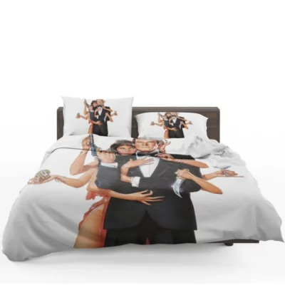 Octopussy Movie James Bond Roger Moore Maud Adams Bedding Set