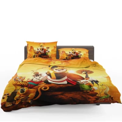 Po in Kung Fu Panda 3 Movie Kids Comedy Bedding Set