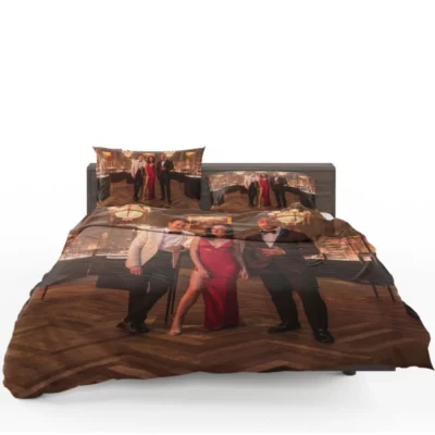 Red Notice Movie Dwayne Johnson Gal Gadot Bedding Set