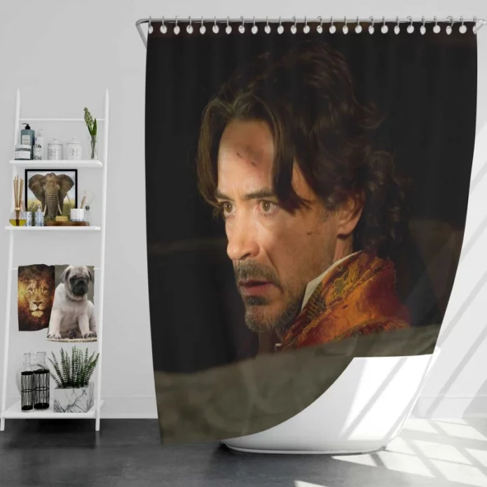 Sherlock Holmes A Game Of Shadows Movie Bath Shower Curtain