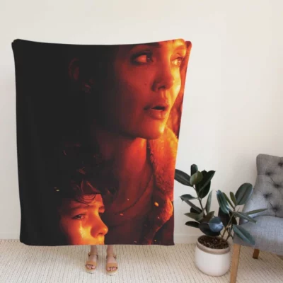 Those Who Wish Me Dead Movie Angelina Jolie Fleece Blanket