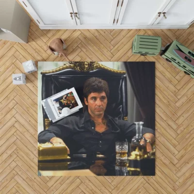 Al Pacino as Scarface Movie Rug