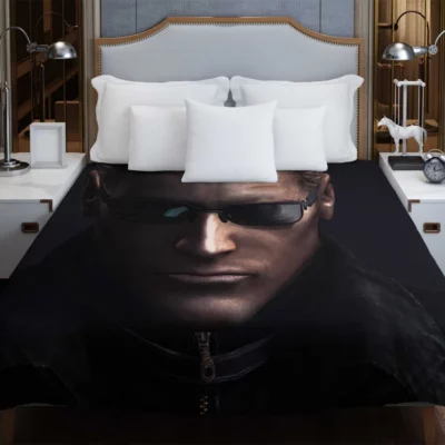 Albert Wesker in Resident Evil Movie Duvet Cover