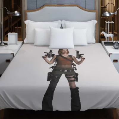 Alice in Resident Evil Apocalypse Movie Duvet Cover