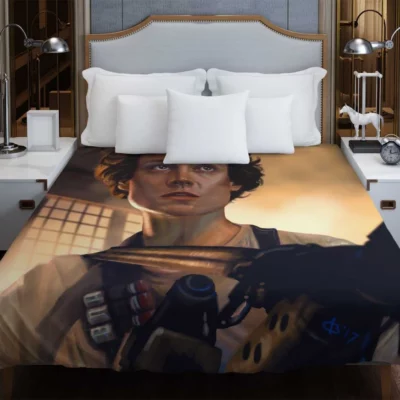 Aliens Movie Cas Ellen Ripley Sigourney Weaver Duvet Cover