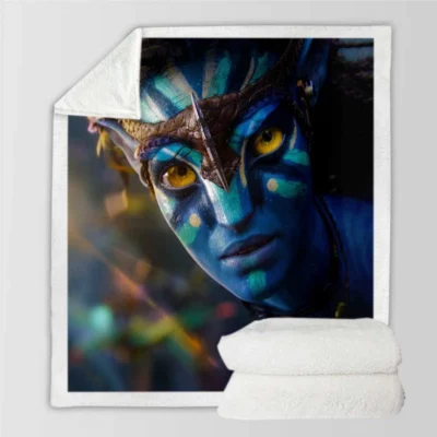 Avatar James Cameron Movie Sherpa Fleece Blanket