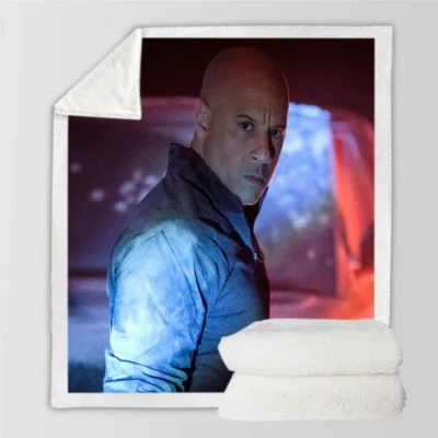 Bloodshot Movie Vin Diesel Sherpa Fleece Blanket