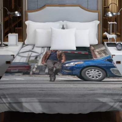 Boss Level Movie Frank Grillo Duvet Cover