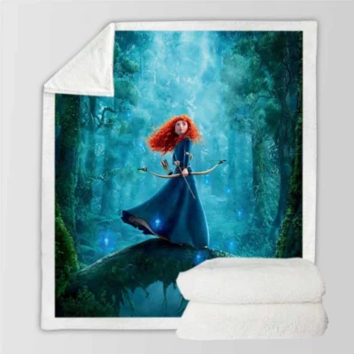 Brave Movie Merida Sherpa Fleece Blanket