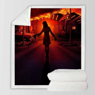 Cailee Spaeny in Bad Times at the El Royale Movie Sherpa Fleece Blanket