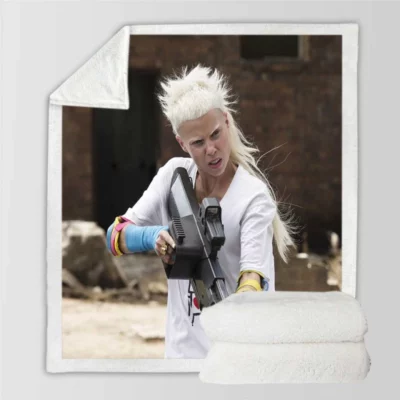 Chappie Movie Yo-Landi Yolandi Visser Sherpa Fleece Blanket