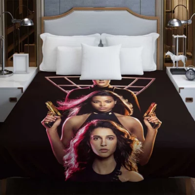 Charlies Angels Kristen Stewart Naomi Scott Ella Balinska Duvet Cover