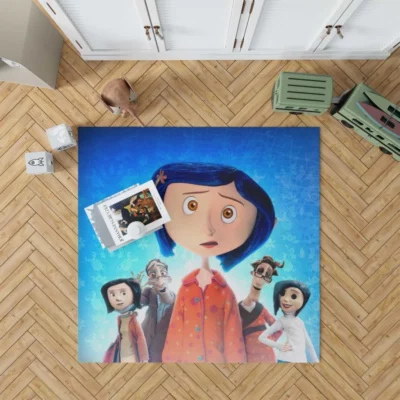 Coraline Movie Coraline Jones Mel Jones Rug