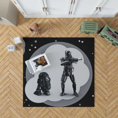 DARK FORCES Movie Dark Trooper Rug