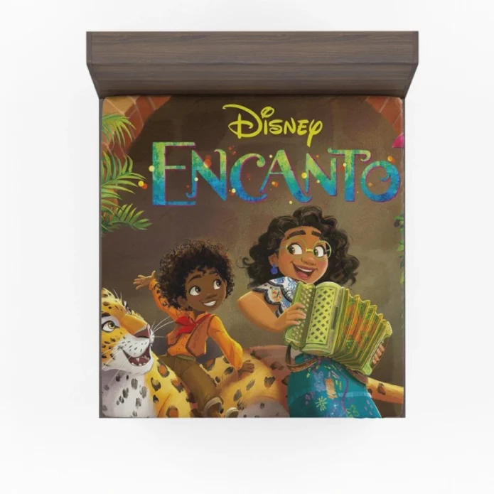 Disney Encanto Kids Movie Madrigal Fitted Sheet