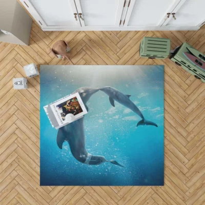 Dolphin Tale 2 Movie Rug