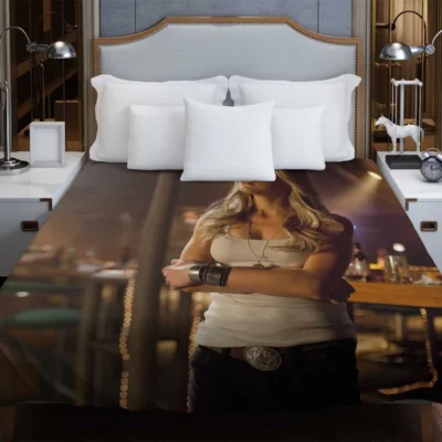 Drive Angry Movie Amber Heard Duvet Cover