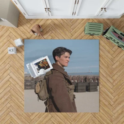 Dunkirk Movie Fionn Whitehead Rug