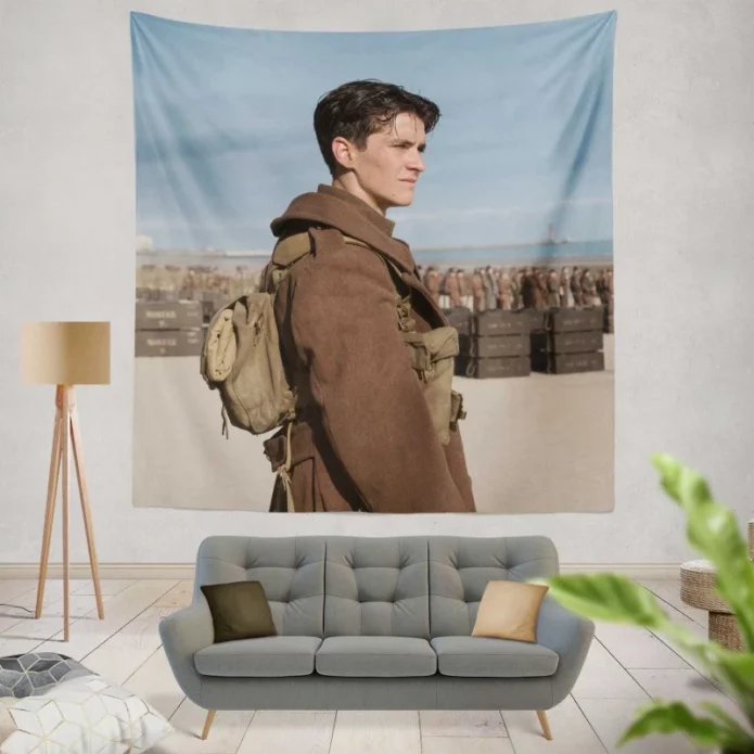 Dunkirk Movie Fionn Whitehead Wall Hanging Tapestry