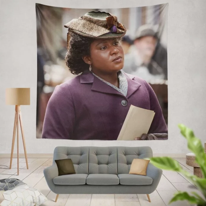 Enola Holmes 2 Movie Susan Wokoma Wall Hanging Tapestry