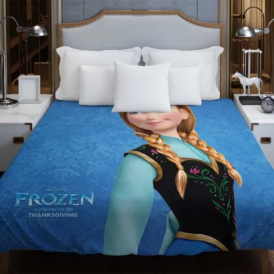 Frozen Animated Movie Anna Duvet Cover