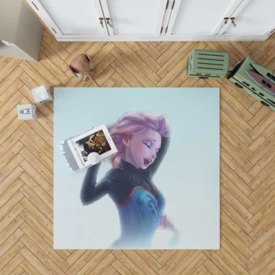 Frozen Children Film Elsa Rug