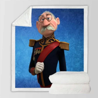 Frozen Movie Duke of Weselton Sherpa Fleece Blanket