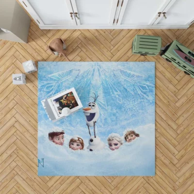 Frozen Movie Poster Rug